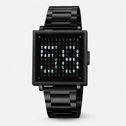Textual Digital Display Watch