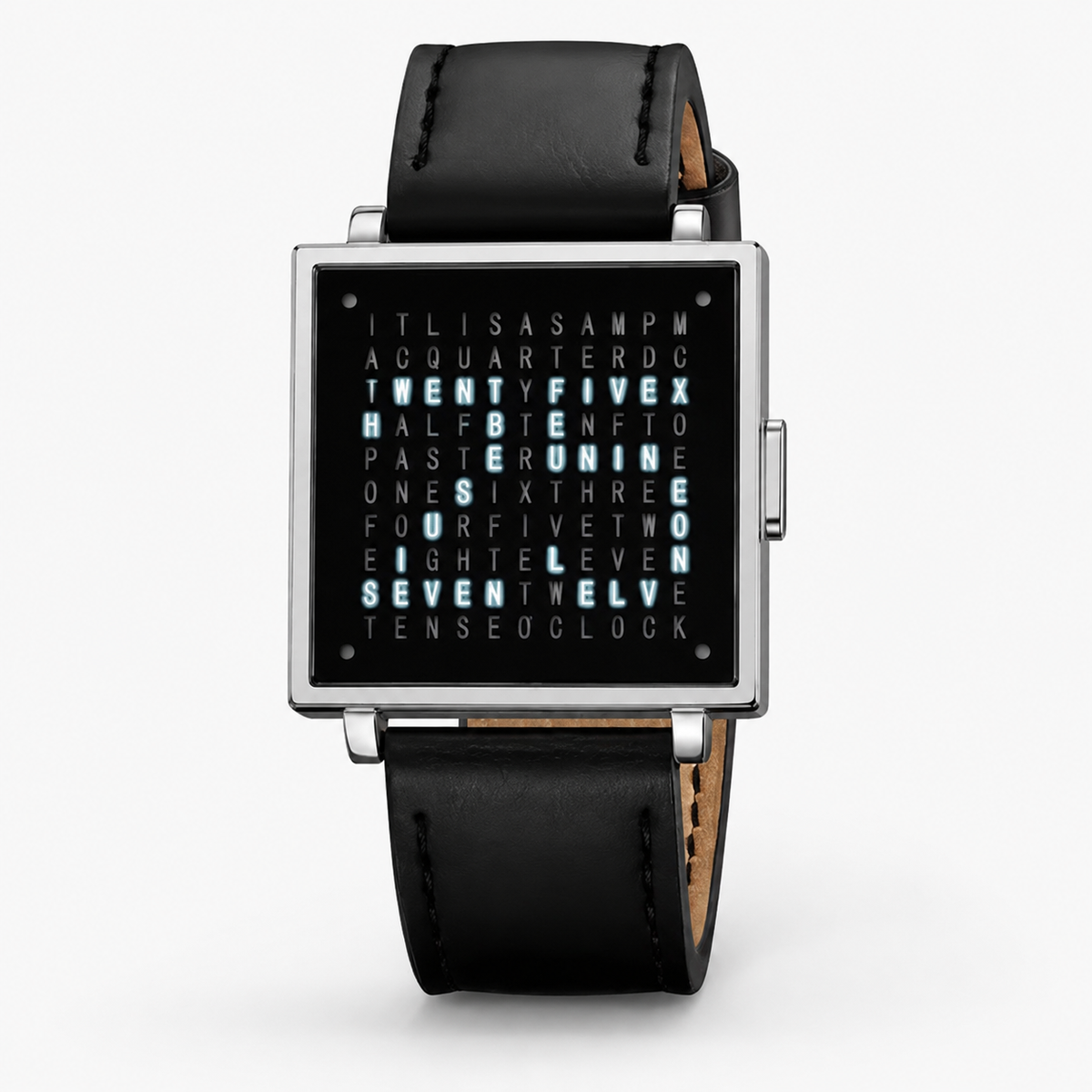 Textual Digital Display Watch