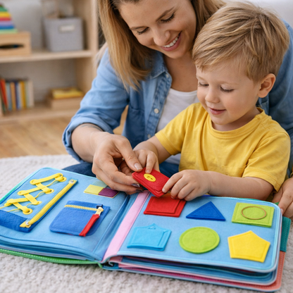 Montessori Felt Busy Book