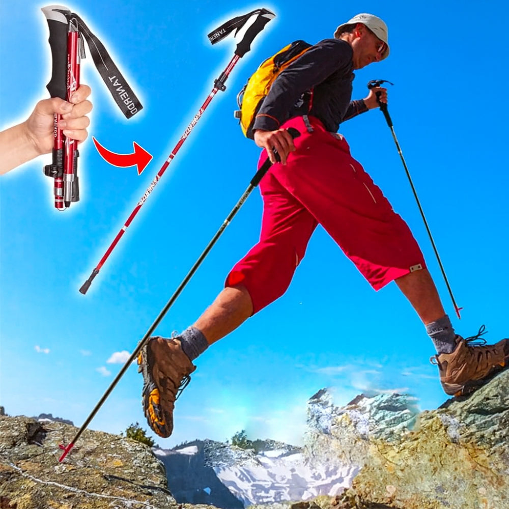 Foldable Telescopic Trekking Poles