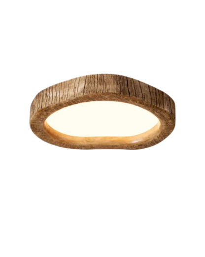 Le Halo Bois Rustic Wood LED Ceiling Light