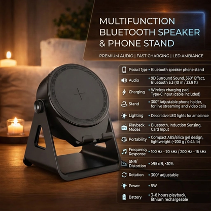 Bluetooth Speaker Charging Stand