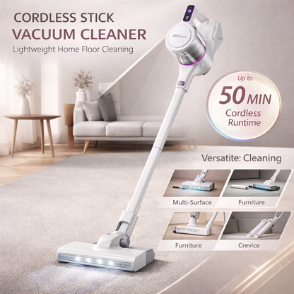 Cordless Lightweight Stick Vacuum Cleaner
