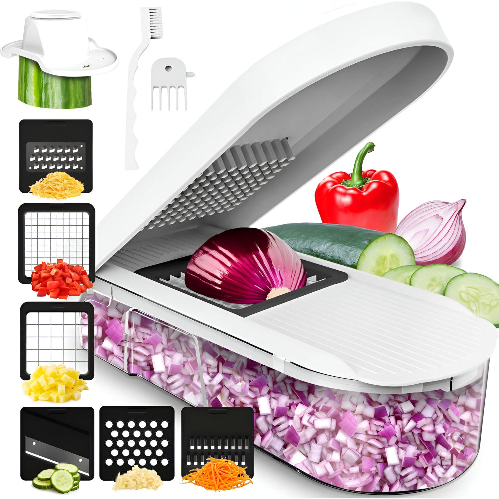 Manual Vegetable Chopper Prep Set
