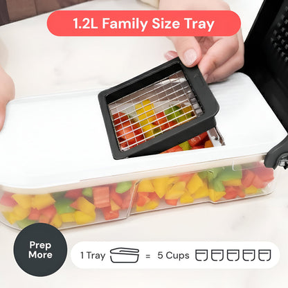 Manual Vegetable Chopper Prep Set