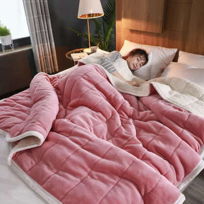 Cozy Crest Soft Flannel Winter Throw Blanket - Brushed Fleece Sofa & Bed Throw, 4 Sizes (47x79 to 79x91 in), 7 Colors