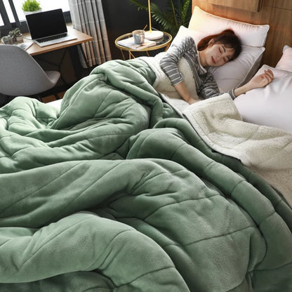 Cozy Crest Soft Flannel Winter Throw Blanket - Brushed Fleece Sofa & Bed Throw, 4 Sizes (47x79 to 79x91 in), 7 Colors