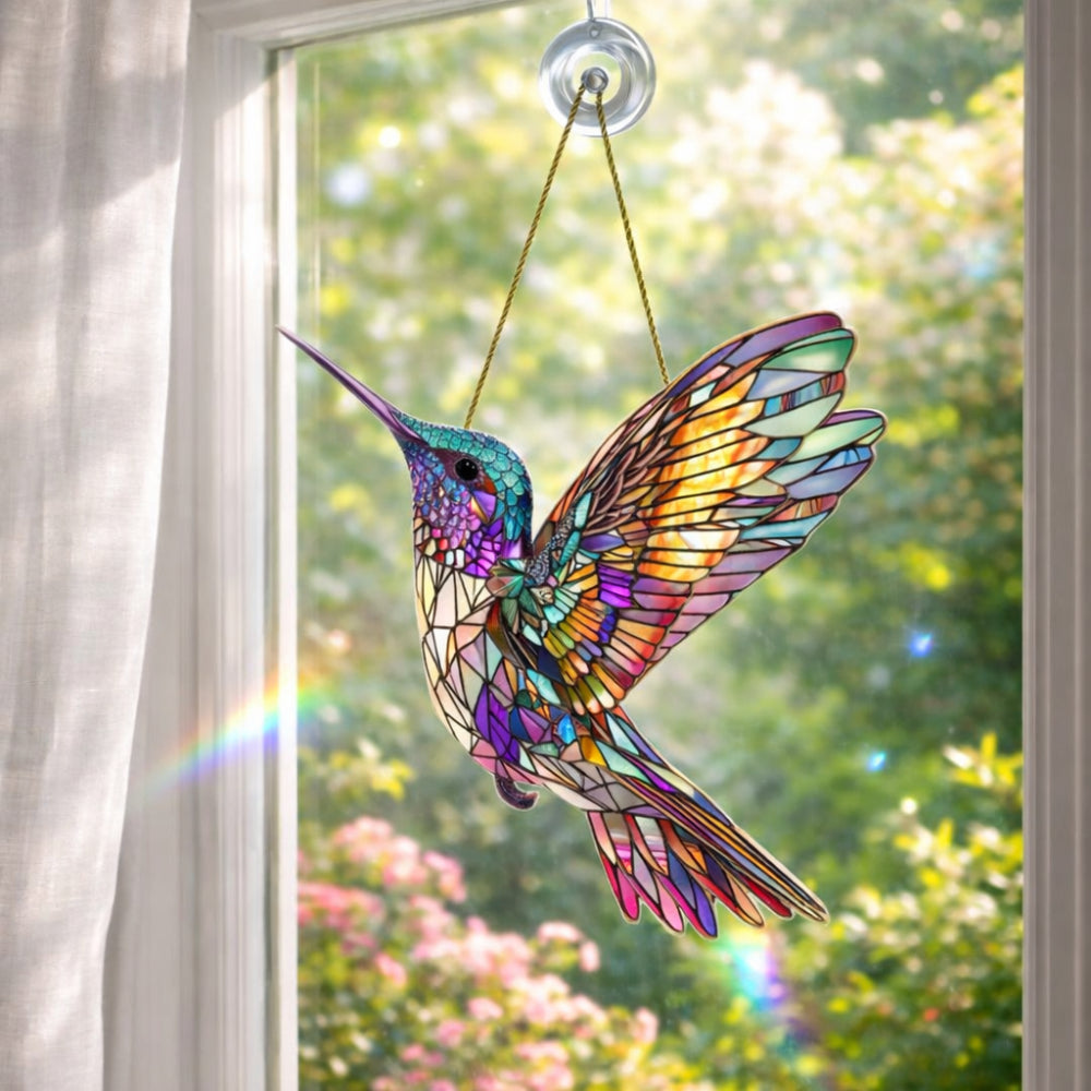 Hummingbird Window Suncatcher