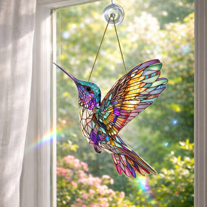Hummingbird Window Suncatcher