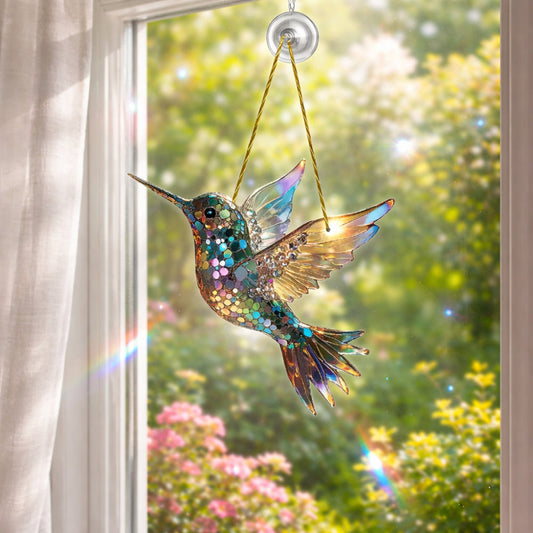 Hummingbird Window Suncatcher