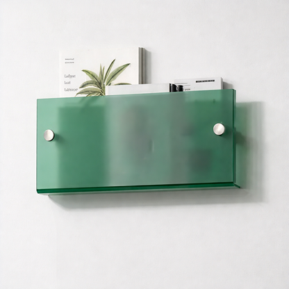 Acrylic Floating Magazine Wall Shelf