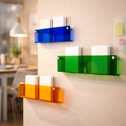 Acrylic Floating Magazine Wall Shelf