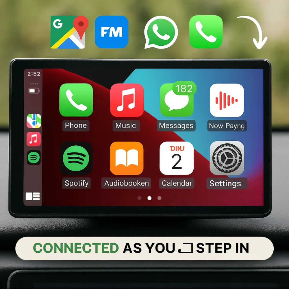 Wireless CarPlay & Android Auto Display