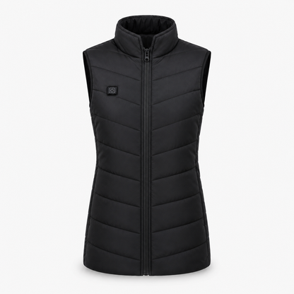 Cozy Crest Women's Rechargeable Heated Vest - USB Battery Heated Body Warmer, S to 3XL, Multiple Colors, Winter Outdoor Wear