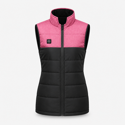 Cozy Crest Women's Rechargeable Heated Vest - USB Battery Heated Body Warmer, S to 3XL, Multiple Colors, Winter Outdoor Wear