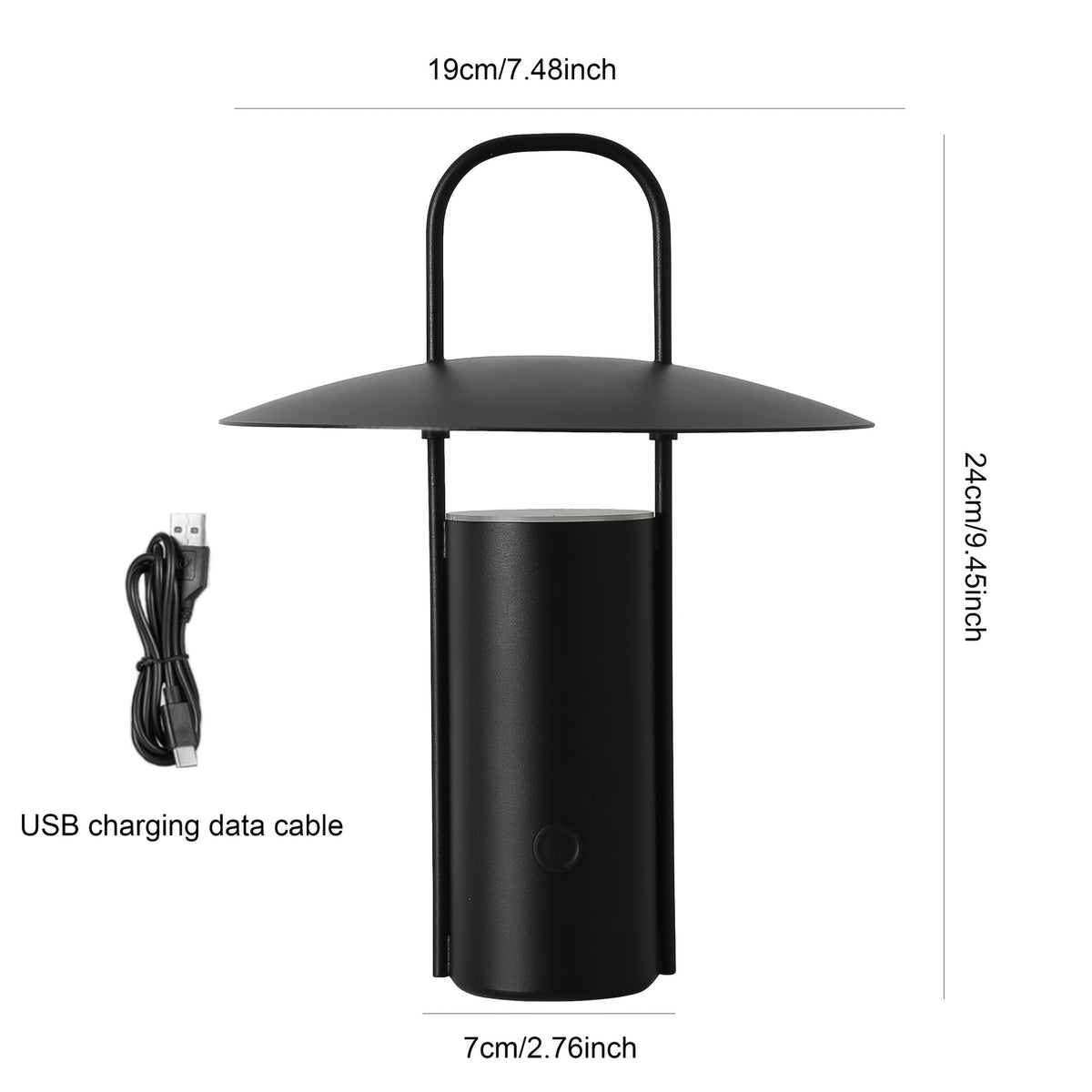 Wireless Metal Touch Lamp