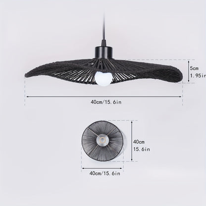Handwoven Paper Rope Ceiling Shade