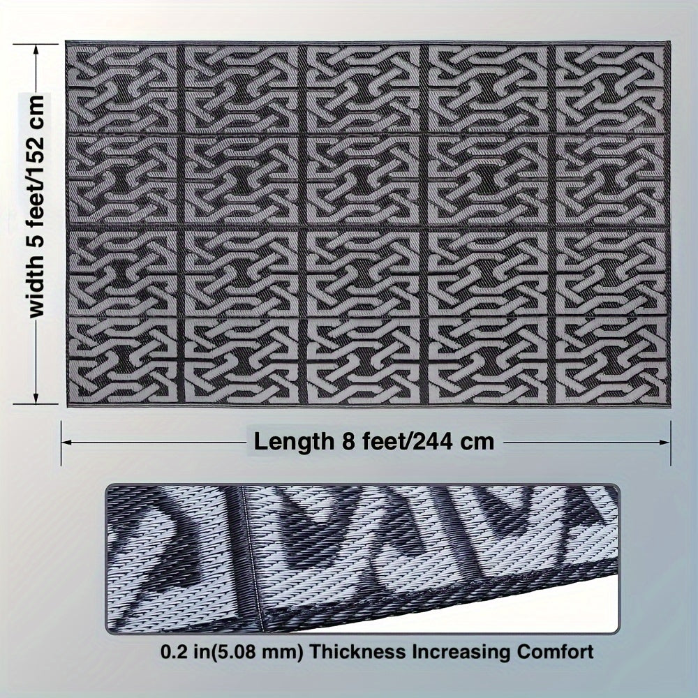 Reversible Outdoor Patio Rug
