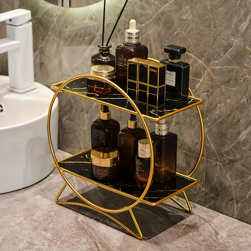 Two-Tier Cat Ear Bathroom Organizer