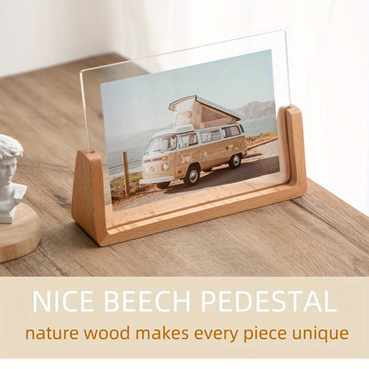 U-Shaped Acrylic Photo Frame