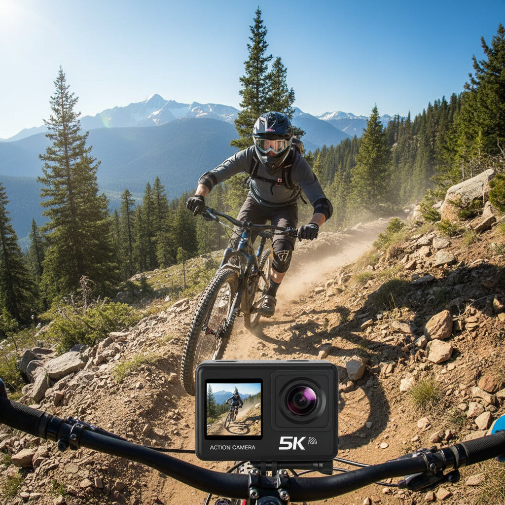 5K Waterproof Action Camera Kit