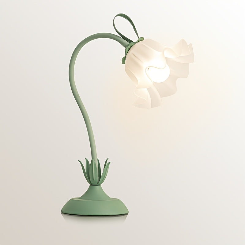 Floral USB Powered Table Lamp