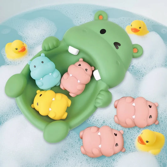 Floating Animal Bath Toy Set