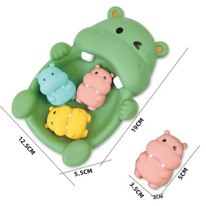 Floating Animal Bath Toy Set