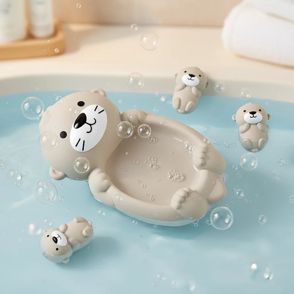 Floating Animal Bath Toy Set