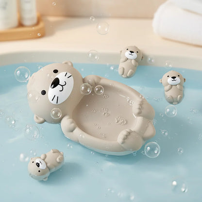 Floating Animal Bath Toy Set