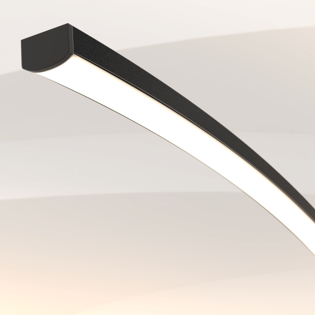 Modern LED Arc Floor Lamp