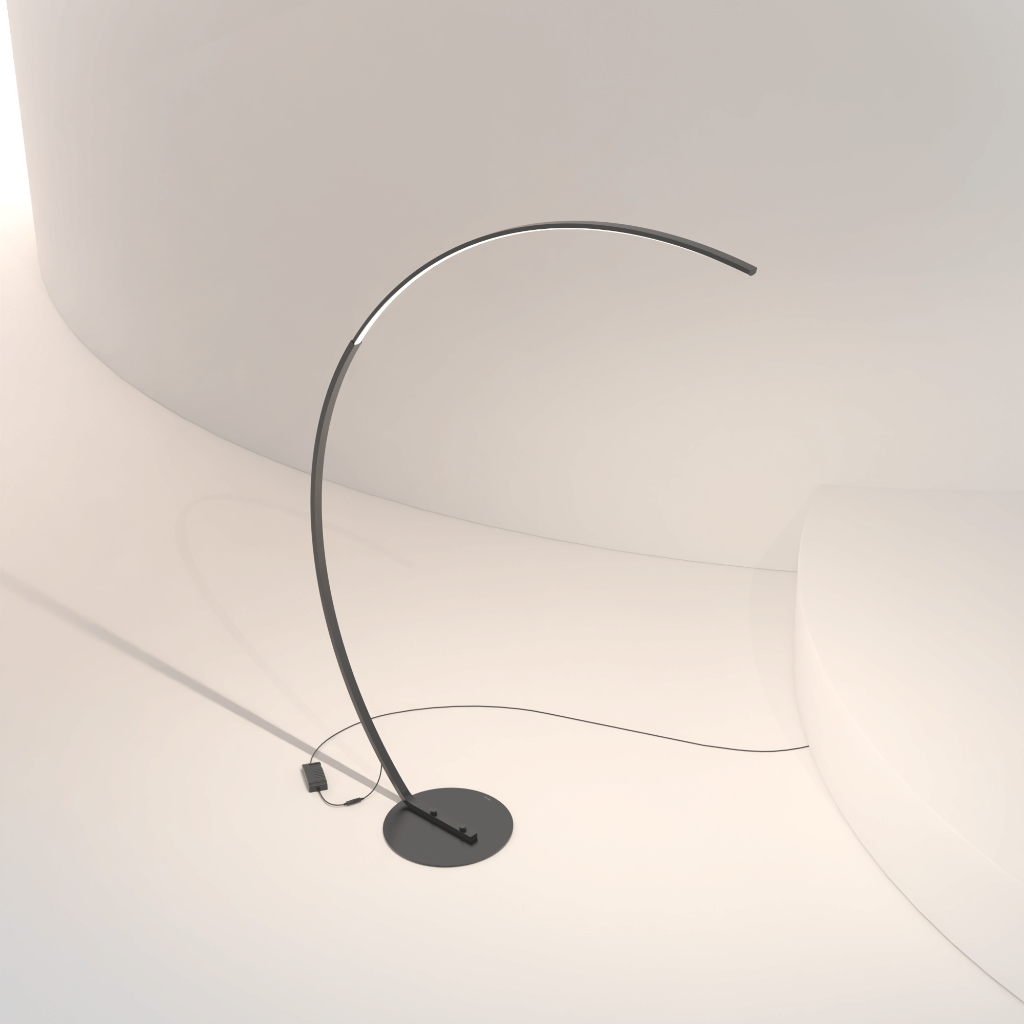 Modern LED Arc Floor Lamp