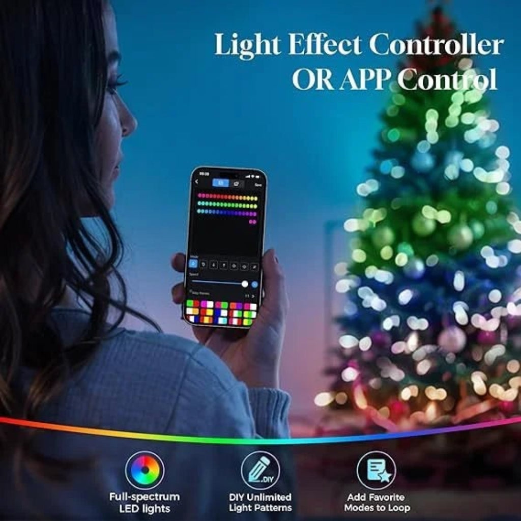 Cozy Crest Pre-Lit Artificial Christmas Tree - 7ft & 9ft Fraser Fir or Snow Flocked, Built-In Lights, Easy Assembly