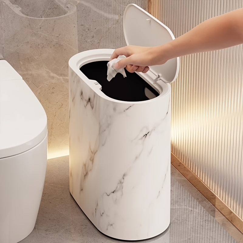 Marble Pattern Bathroom & Kitchen Bin