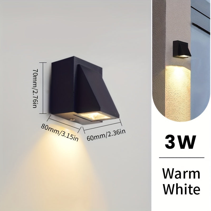 Decorative Waterproof Outdoor LED Wall Light