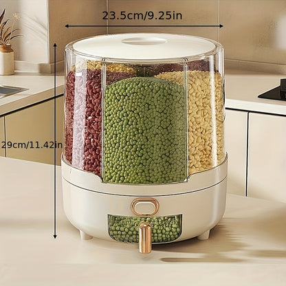 Rotating Airtight Cereal Dispenser