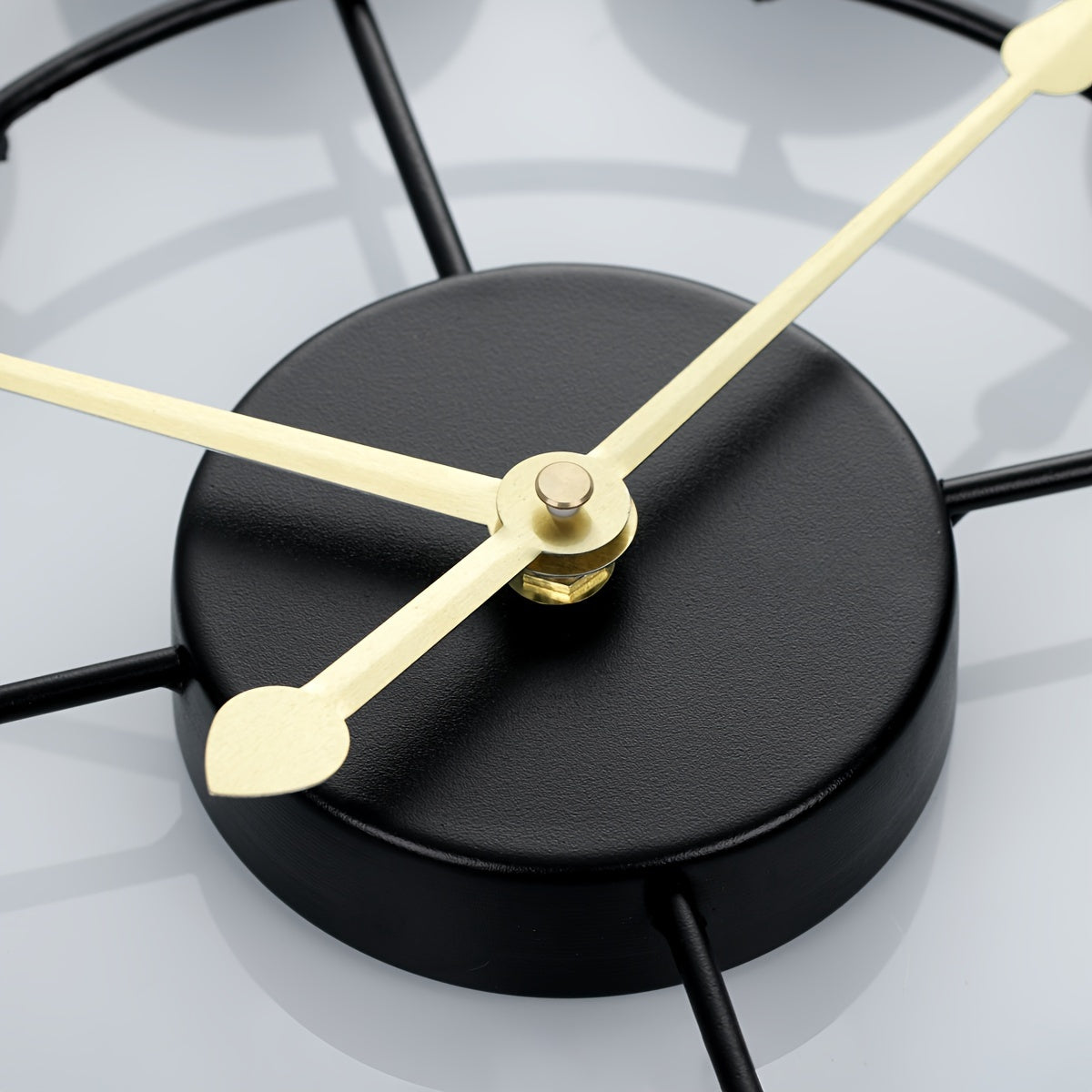 Retro Iron Colorful Wall Clock