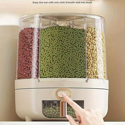 Rotating Airtight Cereal Dispenser