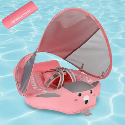 Baby Pool Float with Sunshade