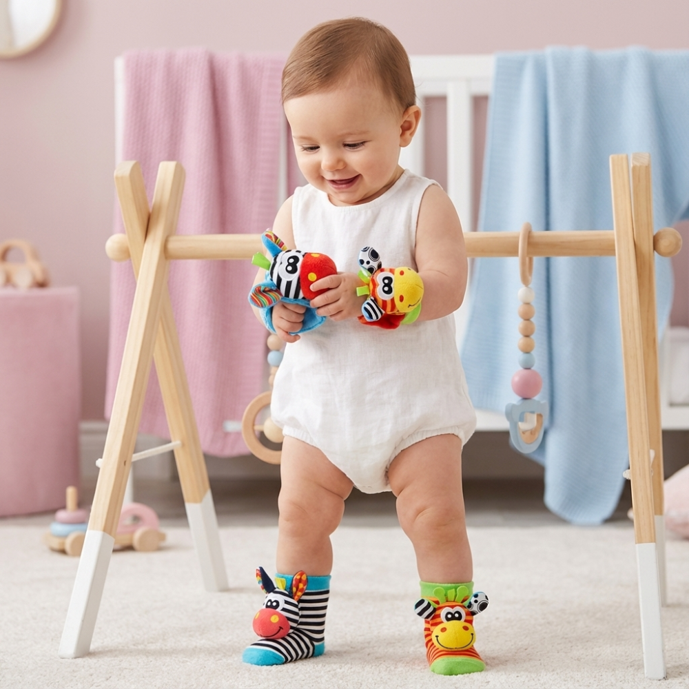 Baby Sensory Socks and Bracelets