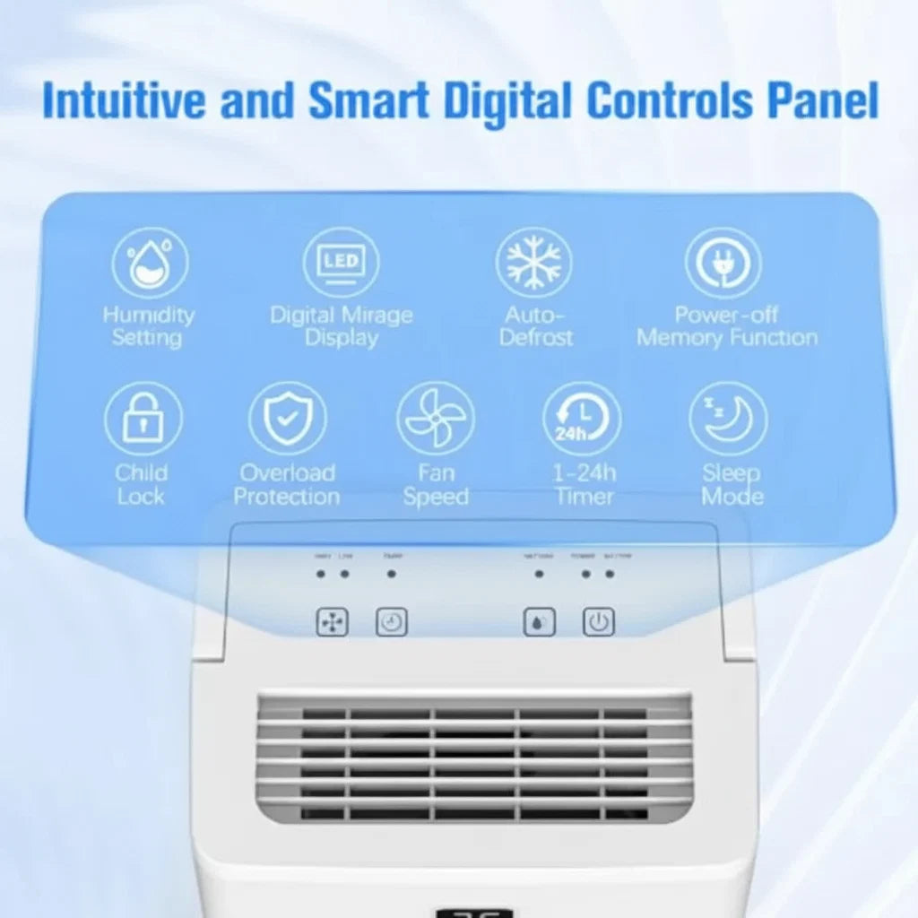 25 Pint Portable Dehumidifier