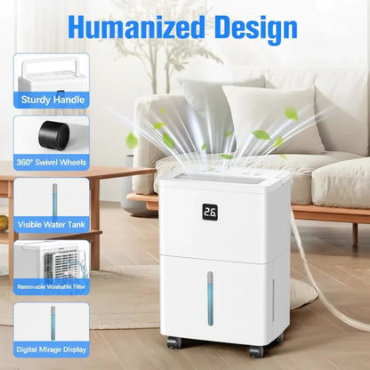 25 Pint Portable Dehumidifier