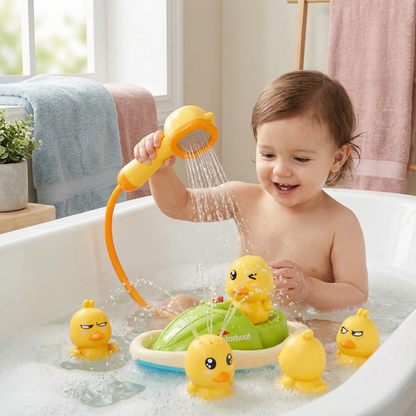 Interactive Infant Bath Playset
