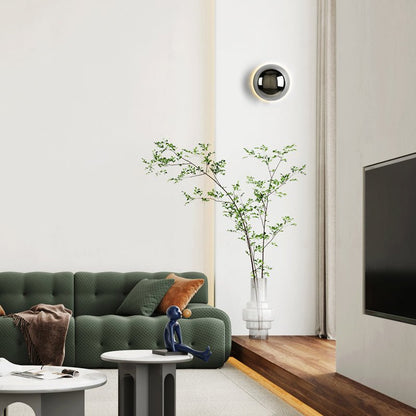 Bauhaus Eclipse Gold Wall Lamp