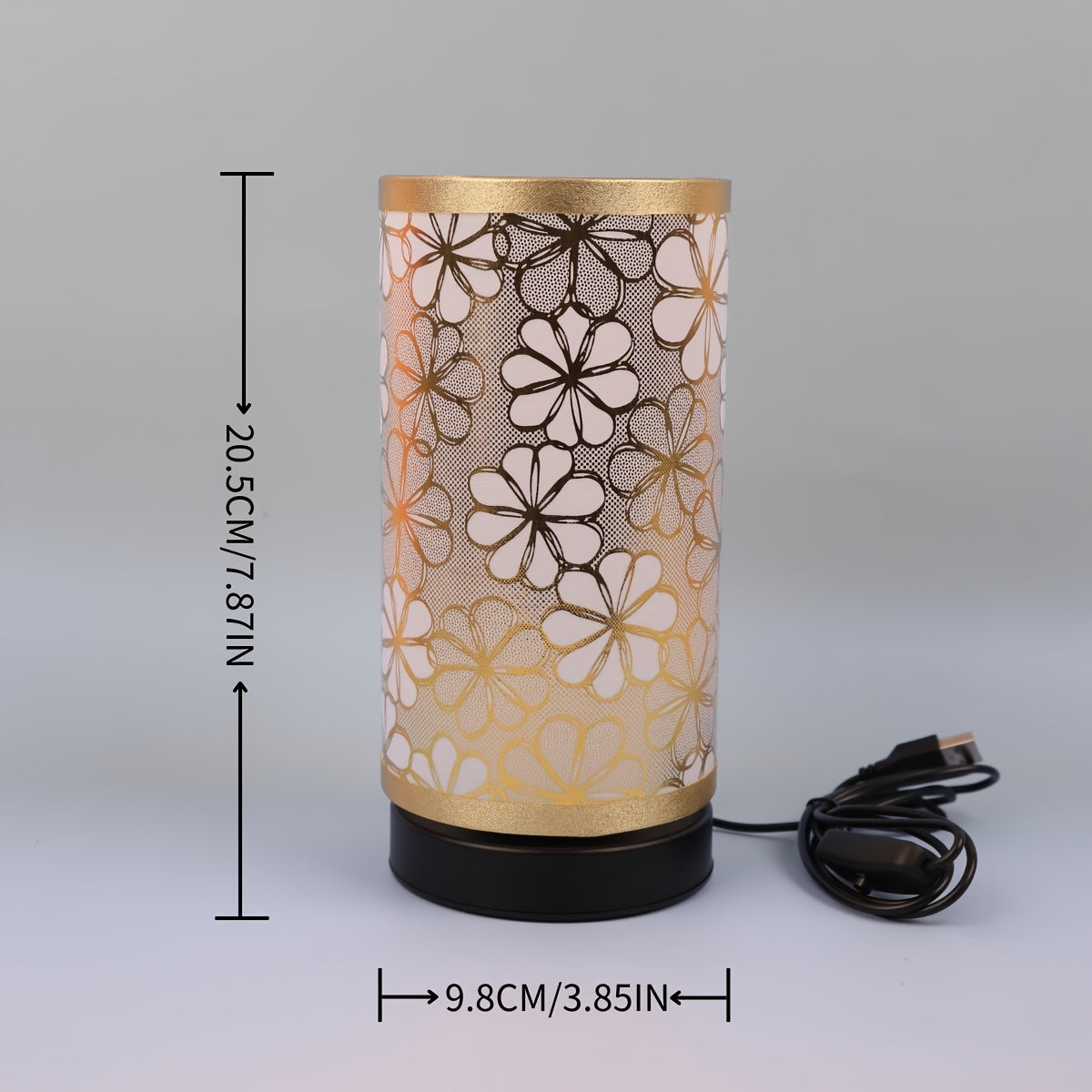 Floral Ambient USB Table Lamp