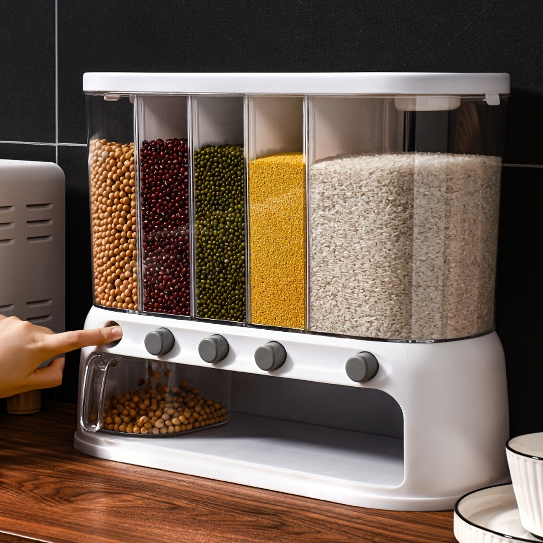 Multi-Compartment Airtight Grain Container