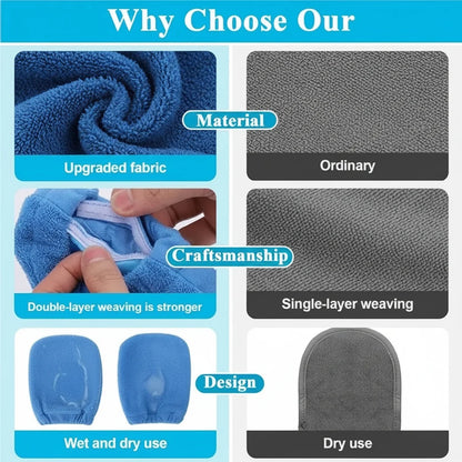 Beach Sand Remover Mitts