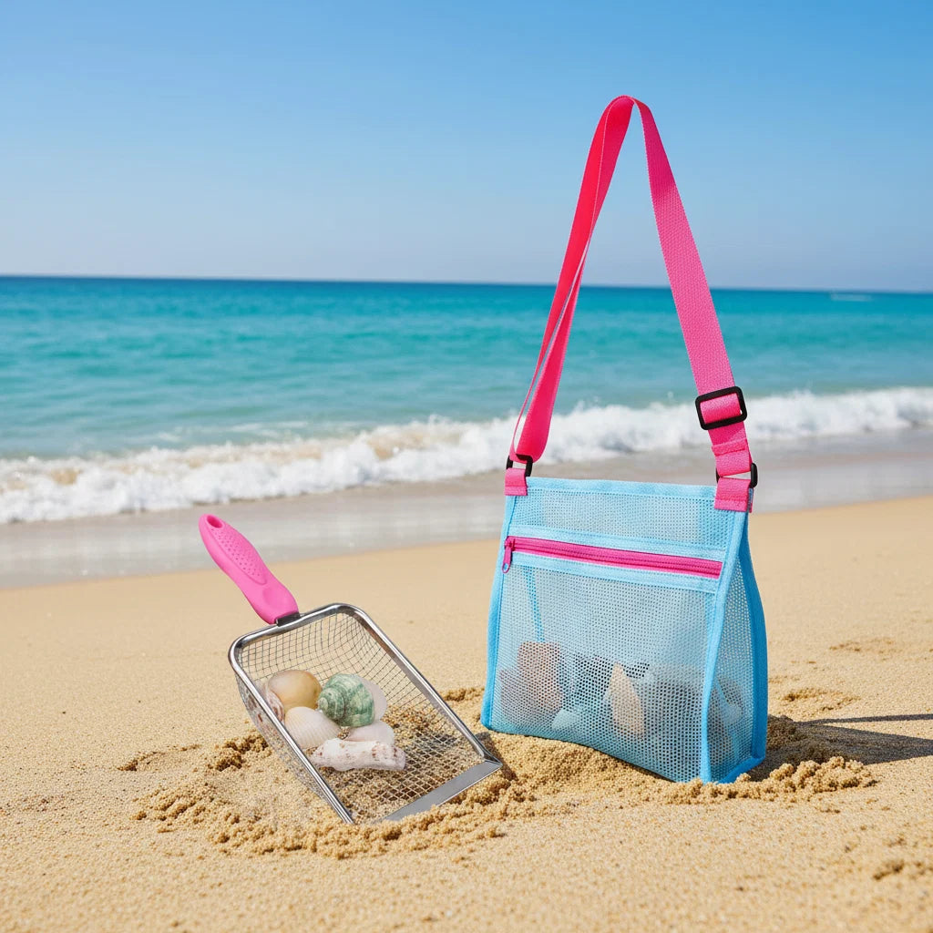 Sand Sifter Shell Collector Set