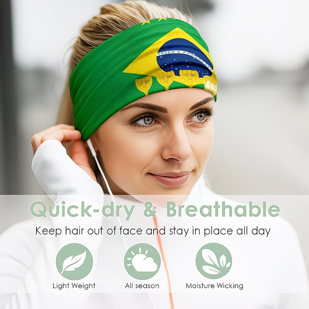 Brazil Flag Neck Gaiter