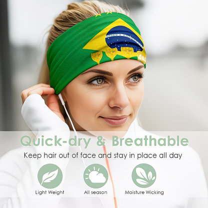 Brazil Flag Neck Gaiter